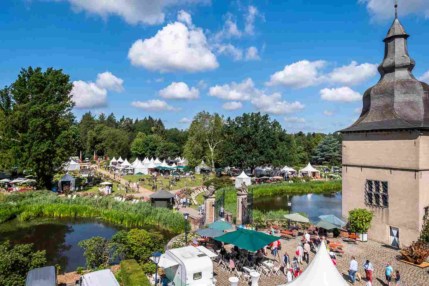Landpartie Schloss Lembeck Gräfin Waldersee