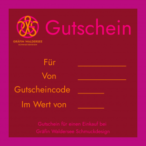 Gräfin-Waldersee-Gutschein-Front